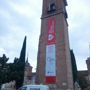 Emsal inicia trabajos de limpieza en altura en edificios municipales de Alcalá de Henares Emsal inicia trabajos de limpieza en altura en edificios municipales de Alcalá de Henares